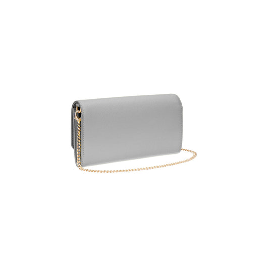 Pochette Donna con tracolla catena Argento retro