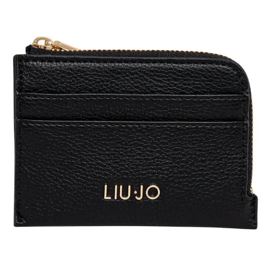 Piccolo Portacarte da Donna Nero con logo