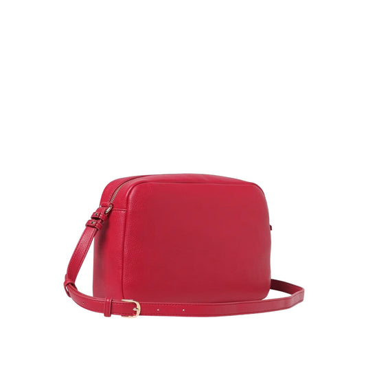 Borsa tracolla Donna a forma rettangolare rosso retro