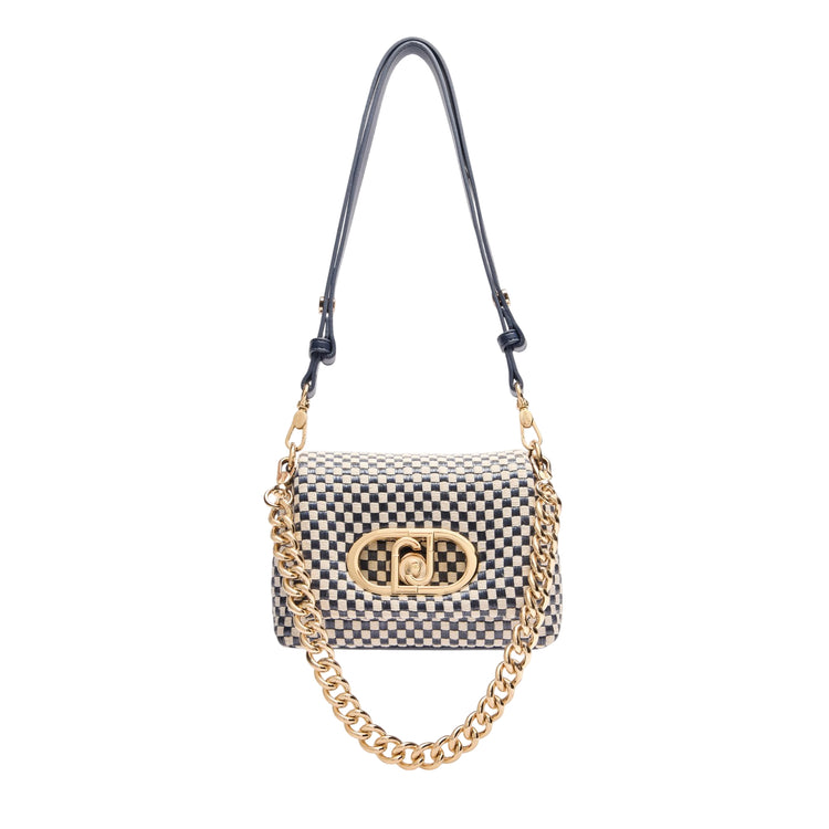 Borsa piccola a spalla LaPuffy in vichy