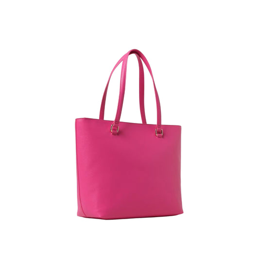 Borsa Donna a spalla Grande Fucsia retro