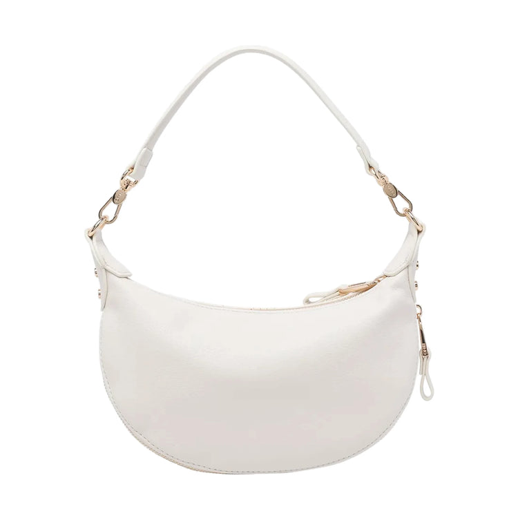 Borsa a spalla Donna con tracolla aggiunta Bianco retro