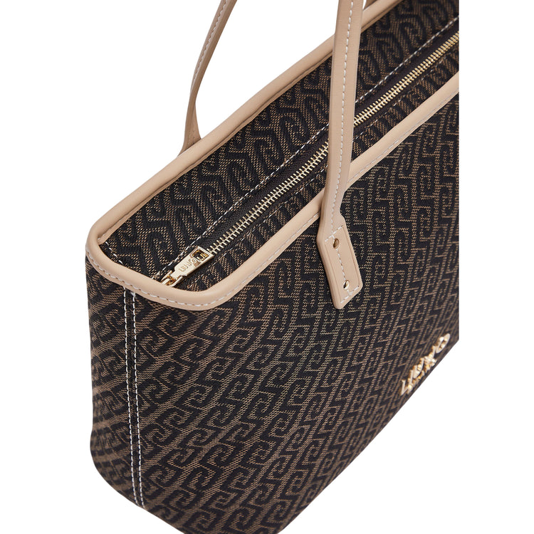 Borsa Donna shopper, con due manici a spalla e zip
