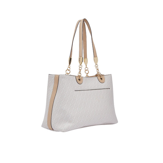 Borsa a spalla media Donna con doppio scomparto retro