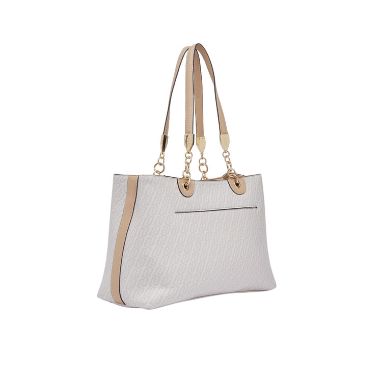 Borsa a spalla media Donna con doppio scomparto retro