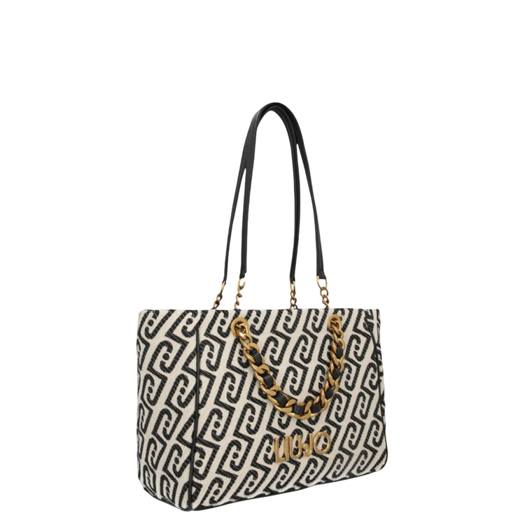 Borsa Media Donna monogram all over