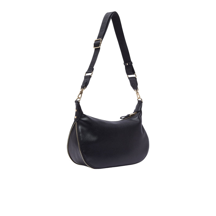 Borsa Donna con tracolla, in similpelle, con zip