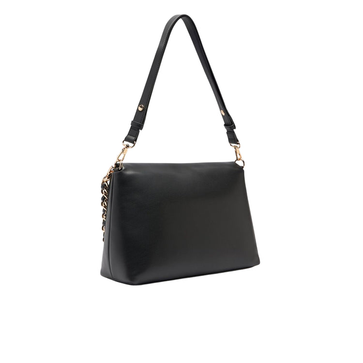 Borsa Donna LaPuffy grande Nero retro