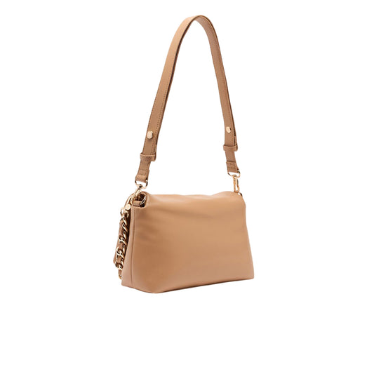 Borsa Donna LaPuffy media Marrone chiaro retro