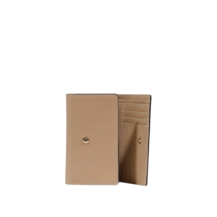 Portafoglio bianco e beige da Donna