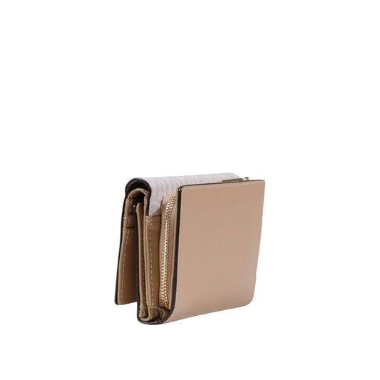 Portafoglio bianco e beige da Donna
