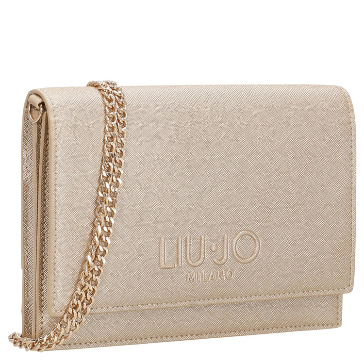 Borsa a tracolla Donna con catena Oro