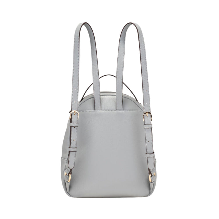 Zaino Donna Grigio, dalla forma stondata, con tasca frontale