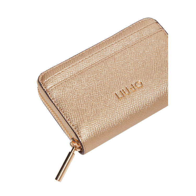 Dettaglio ravvicinato Portafoglio piccolo con zip around Liu Jo