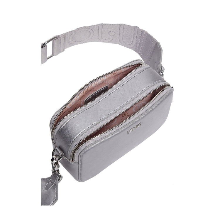 Borsa Donna a tracolla metallizzata interno