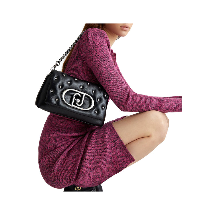 Borsa Donna a spalla con strass