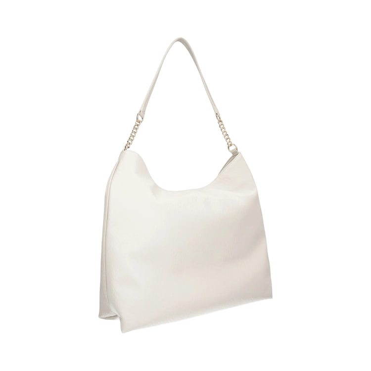 Borsa monospalla Donna con catena bianco retro