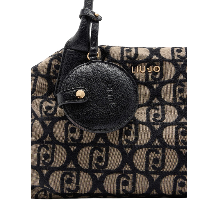 Borsa a mano, modello bauletto, con tracolla