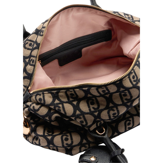 Borsa a mano, modello bauletto, con tracolla