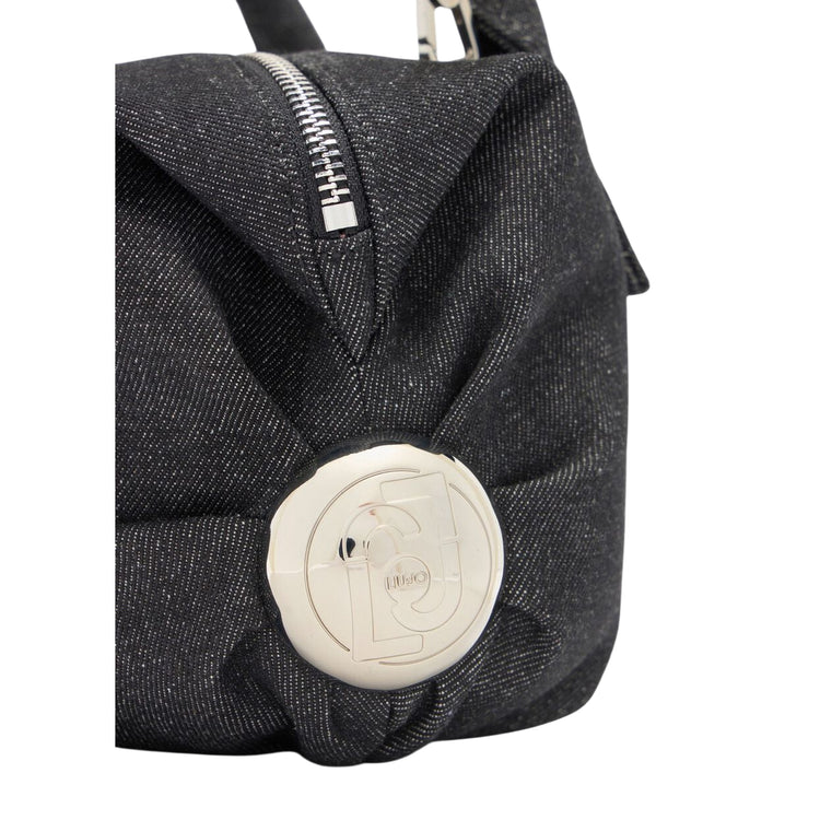 Borsa a bauletto piccola Donna con charm dettaglio