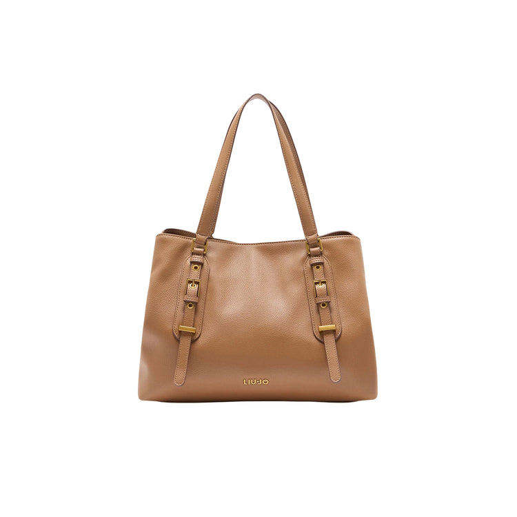 Borsa Donna media con fibbie decorative