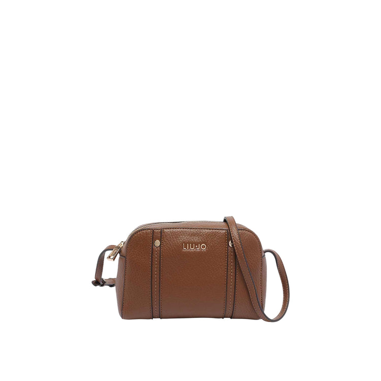 Borsa a tracolla piccola da donna Marrone