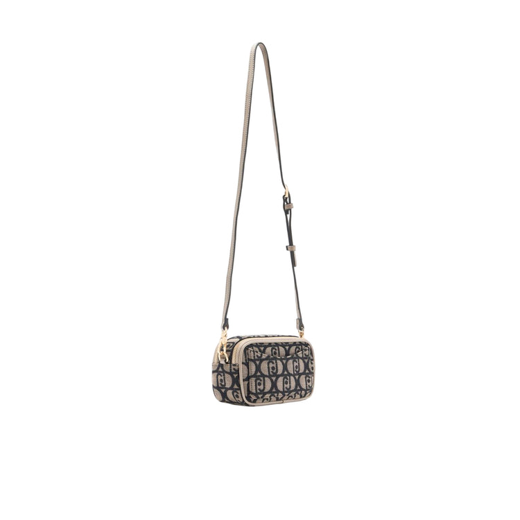Borsa Donna a tracolla piccola jacquard retro