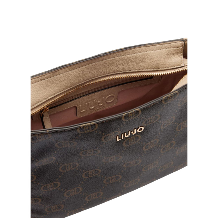 Borsa a spalla media monogram interno