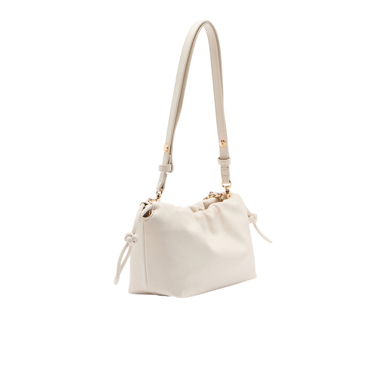 Borsa a spalla piccola Donna con catena Bianco retro