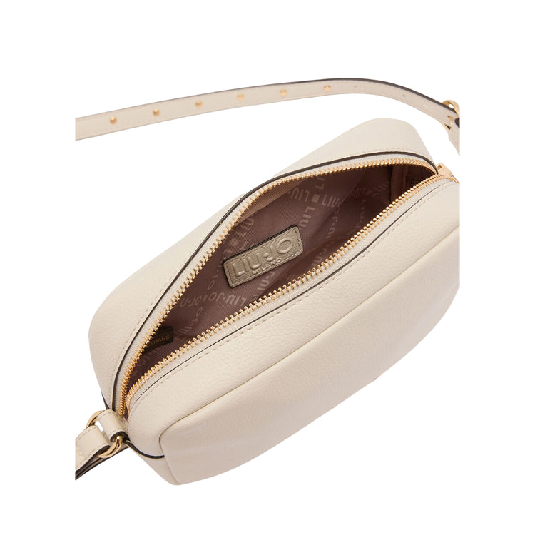 Borsa a tracolla piccola Donna Bianco interno