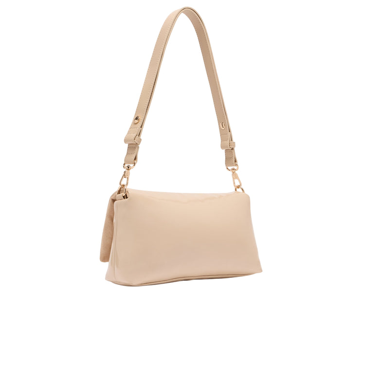 Borsa Donna LaPuffy media glossy Beige retro