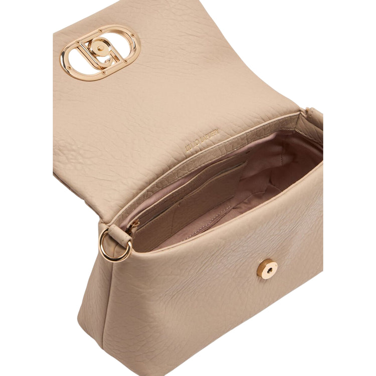 Borsa Donna media La Puffy Beige interno