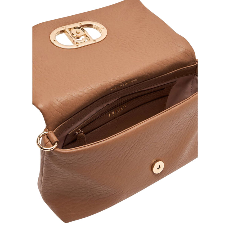 Borsa Donna media La Puffy Marrone chiaro interno