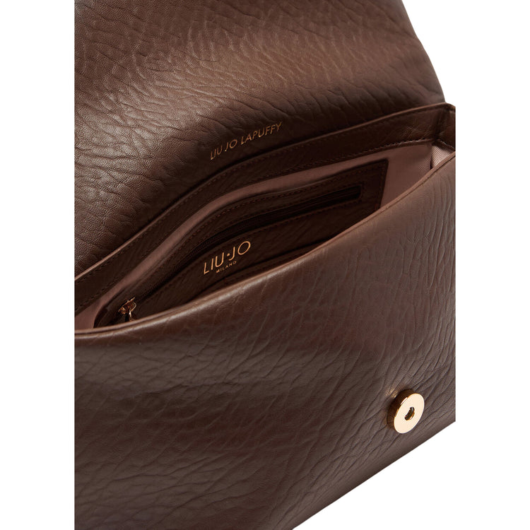 Borsa Donna media La Puffy Marrone interno