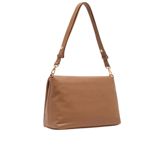 Borsa Donna La Puffy Grande Marrone chiaro retro