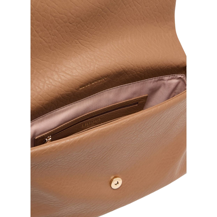 Borsa Donna La Puffy Grande Marrone chiaro interno