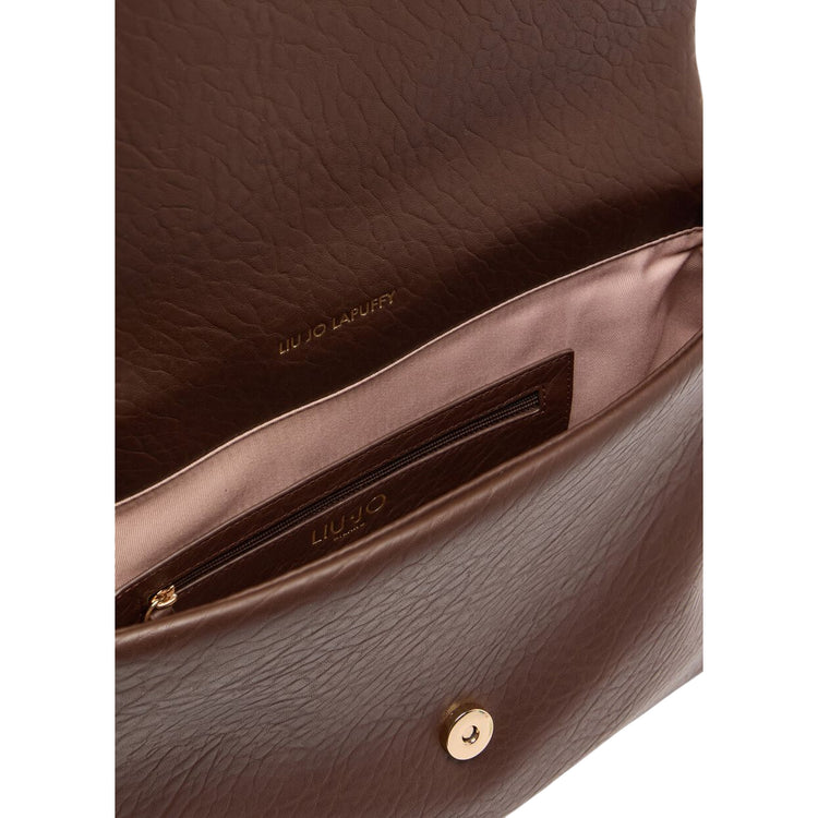 Borsa Donna La Puffy Grande Marrone interno