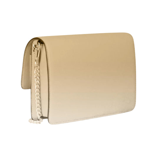 Borsa a tracolla Donna con tasca a bustina Oro retro