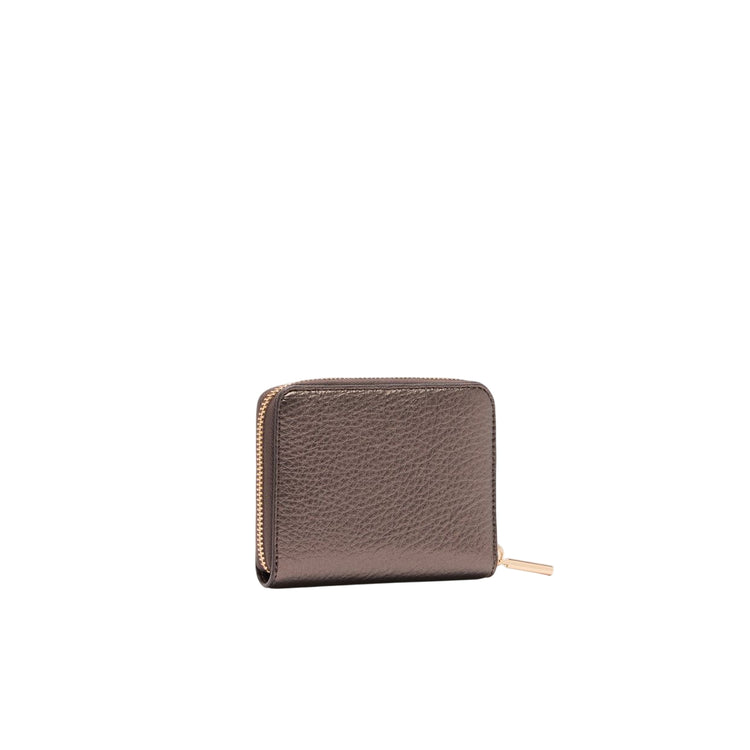 Portafoglio Donna zip around mini Marrone retro
