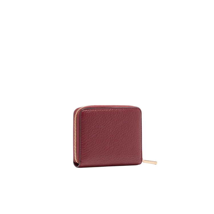 Portafoglio Donna zip around mini Rosso retro