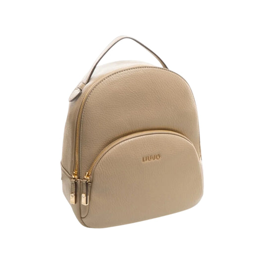 Zaino Donna effetto bottalato beige