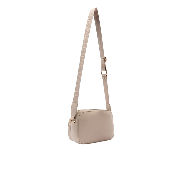 Borsa Donna a tracolla media con tasca davanti Beige retro