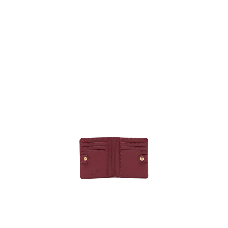 Mini Portafoglio Donna con logo Rosso interno