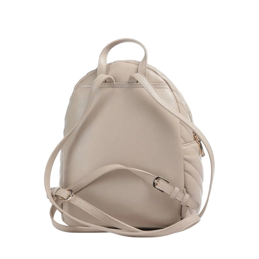 Zaino Donna matelassé con tasca con zip retro