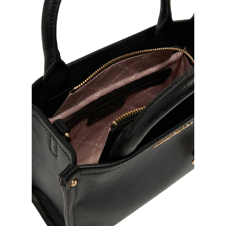 Borsa Donna piccola a mano con charm Nero interno