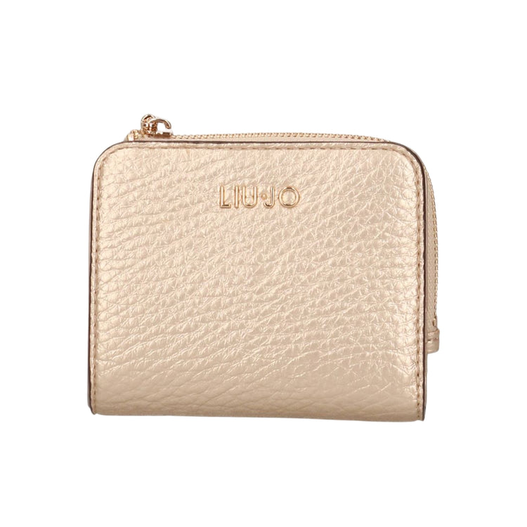 Portafoglio Donna in ecopelle color oro