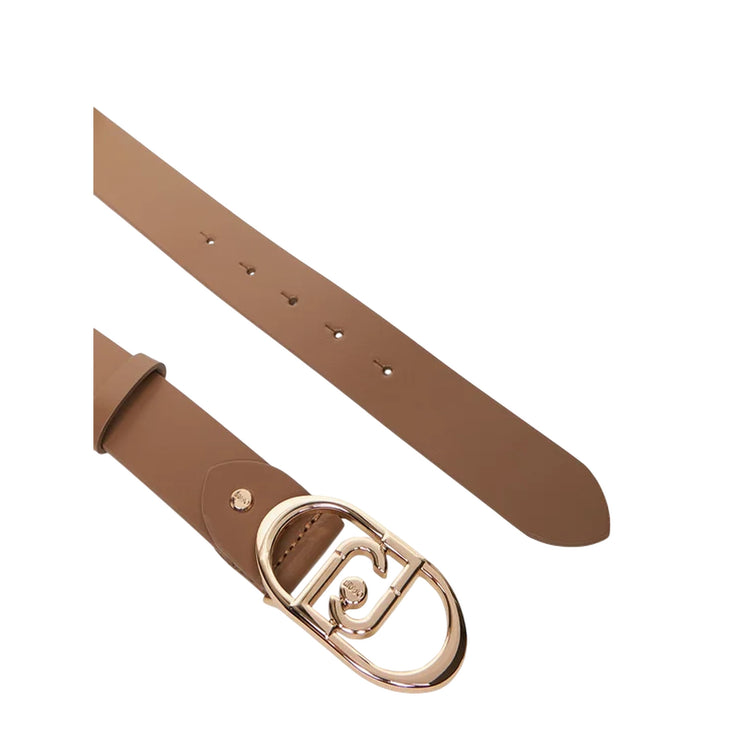 Cintura Donna LaPuffy in pelle marrone