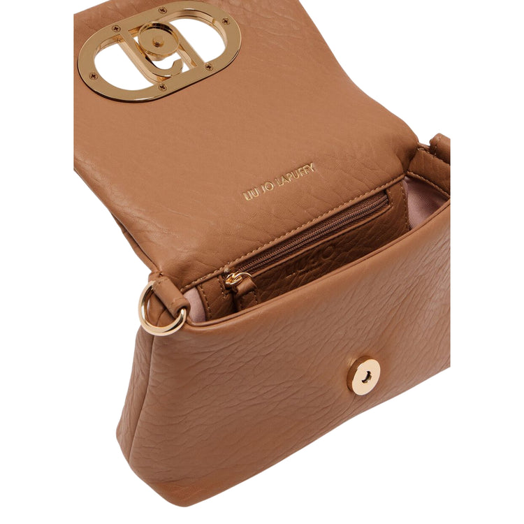 Borsa Donna LaPuffy piccola Marrone chiaro interno