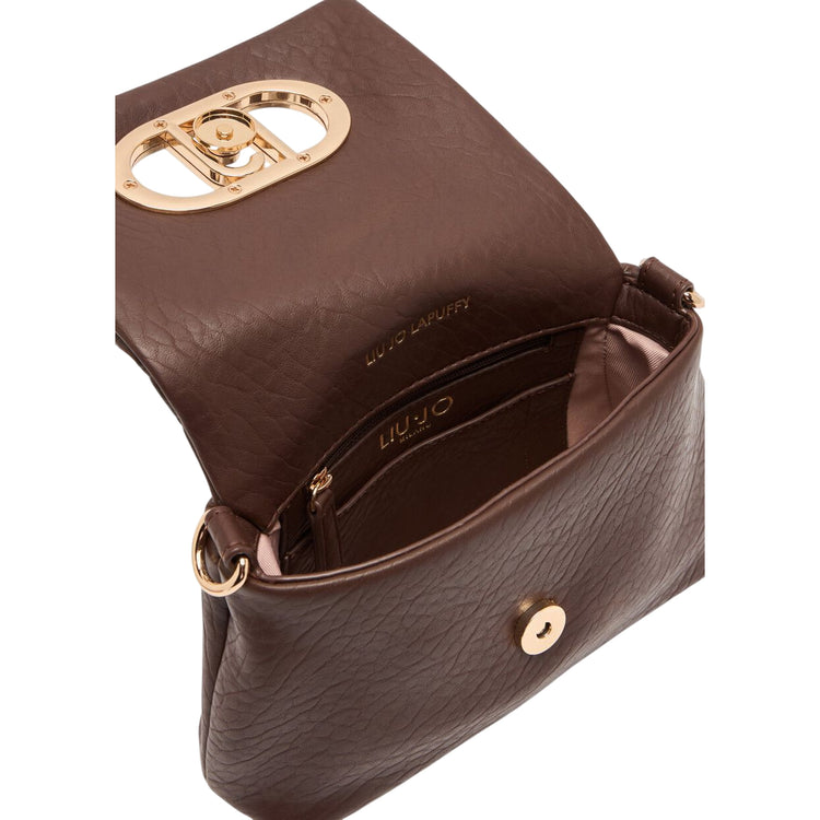 Borsa Donna LaPuffy piccola Marrone interno