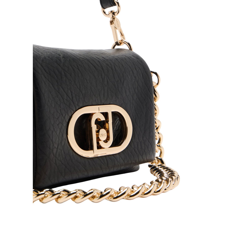 Borsa Donna Nera con catena rimovibile